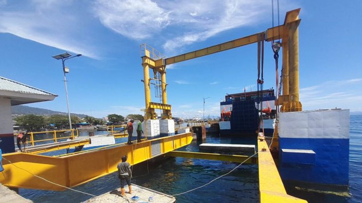 Anggaran Perbaikan Dermaga Pelabuhan Bastiong Rp10 Miliar