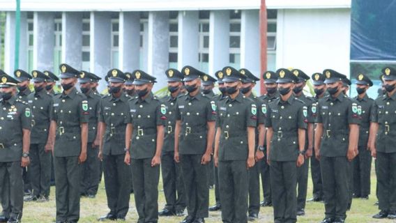 West Papua Regional Military Commander Reminds New Soldiers To Hold Firmly Sapta Marga: Don't Be A Crybaby, Must Be Tough To Protect The Unitary State Of The Republic Of Indonesia