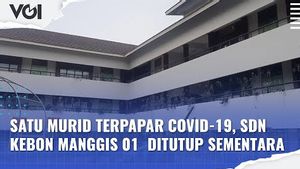 VIDEO: Satu Murid Terpapar COVID-19, SDN Kebon Manggis 01 Ditutup Sementara