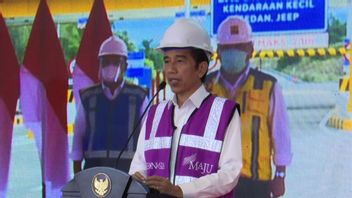 Première Route à Péage Dans Le Nord De Sulawesi Inauguré, Président Jokowi: Manado à Bitung Seulement 30 Minutes