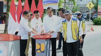 Presiden Jokowi Resmikan 7 Ruas Jalan Daerah di DIY