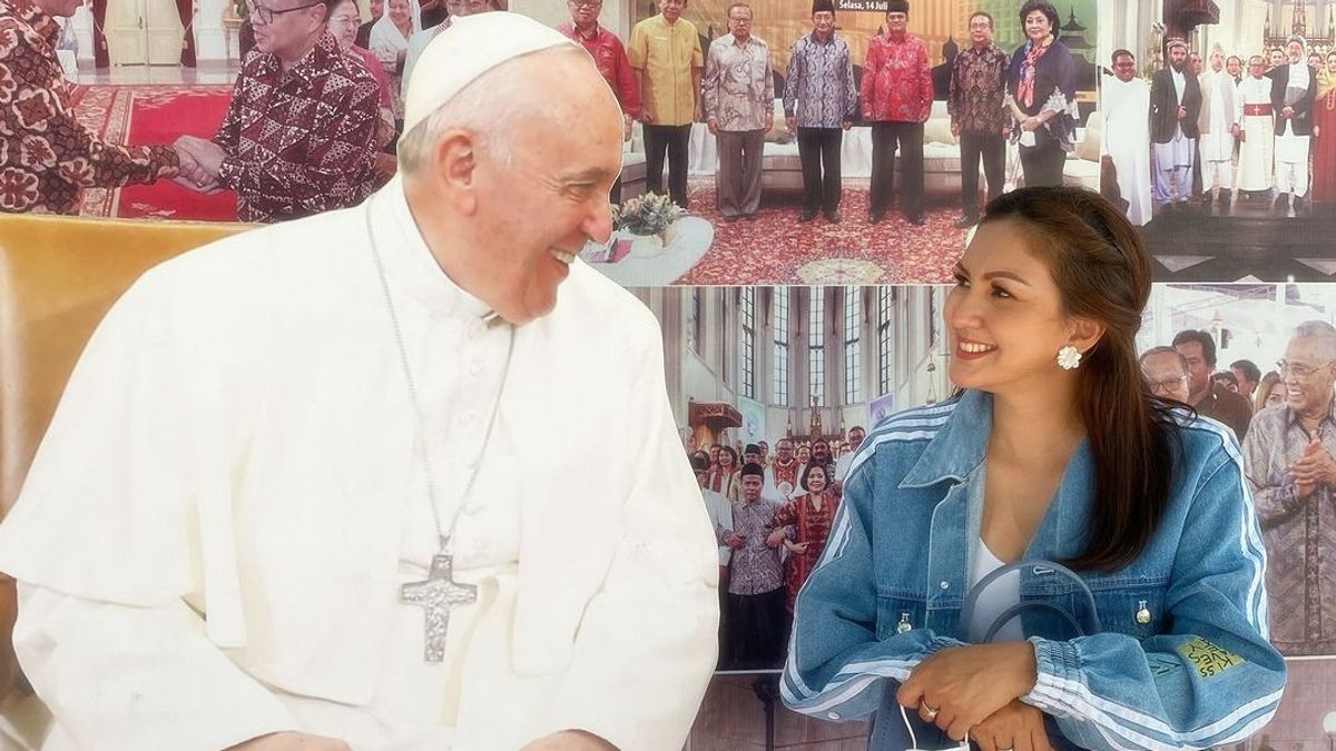 Donna Agnesia Sad Dream Of Meeting Pope Francis Must Be Pupus