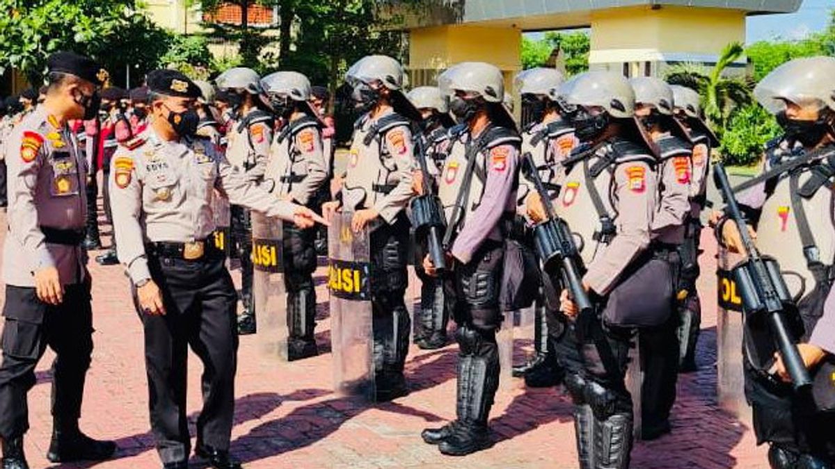 توقع حركة جماهيرية إلى جاكرتا في 11 أبريل ، شرطة بانتن: الأفراد لا يحملون أسلحة نارية وذخيرة حية