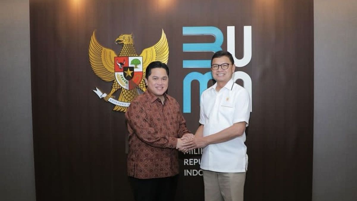 Erick Thohir Meets BPOM Boss, Discusses Ease Of Managing MSME Permits