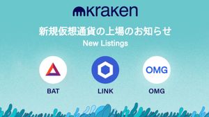 Kraken Umumkan Kripto LINK, BAT, dan OMG Sudah Tersedia untuk Pengguna di Jepang