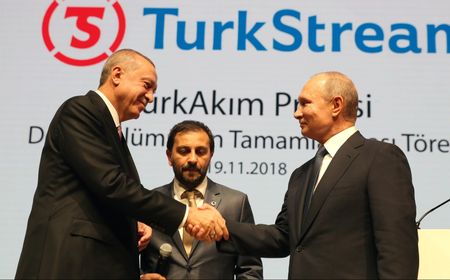 Presiden Erdogan Sebut Turki akan Membuat Hub Internasional untuk Memasok Gas Rusia ke Eropa