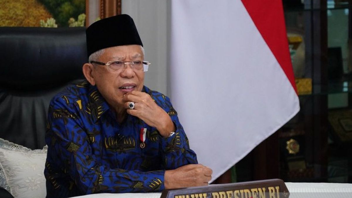 Ma'ruf Amin Sebut Label Halal Jadi Penjamin Mutu dan Keamanan Produk