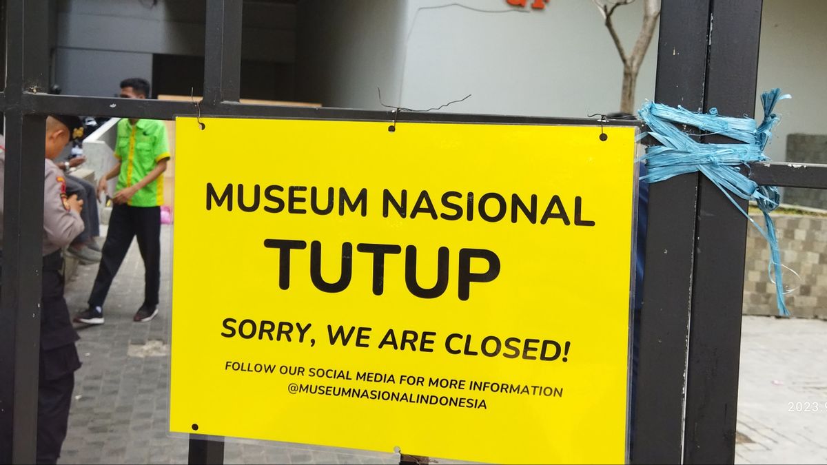 国家博物馆在未指定的时间之前关闭
