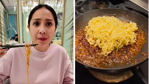 Nagita Slavina味道美味的奶油草的食谱和方法