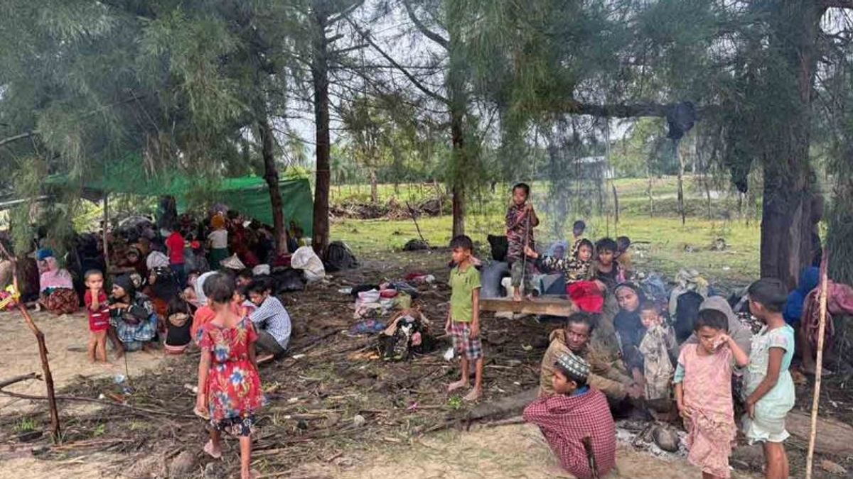 264 Imigran Etnis Rohingya Mendarat di Pantai Alue Bu Tuha Aceh 