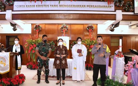 Sapa Umat Kristiani, Kapolri Jamin Keamanan Beribadah Natal