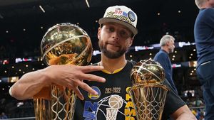 Golden State Warrios Kembali Juarai NBA, Stephen Curry Jadi MVP Final