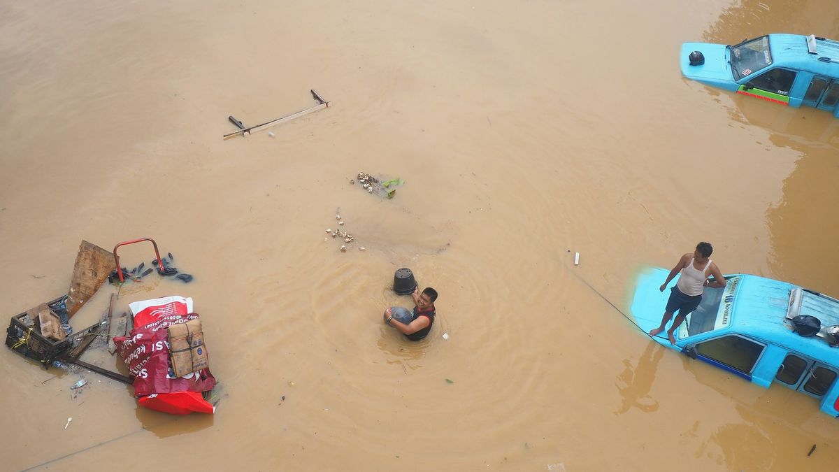 Banjir, pas seulement à Jakarta, mais aussi en Europe, Pramono: Je ne veux pas me plaindre, c'est donné