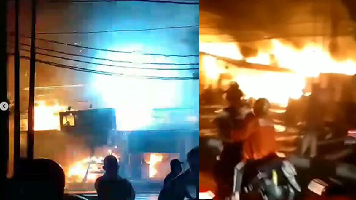 Polisi Lakukan Penyelidikan Terbakarnya Swalayan di Cilandak