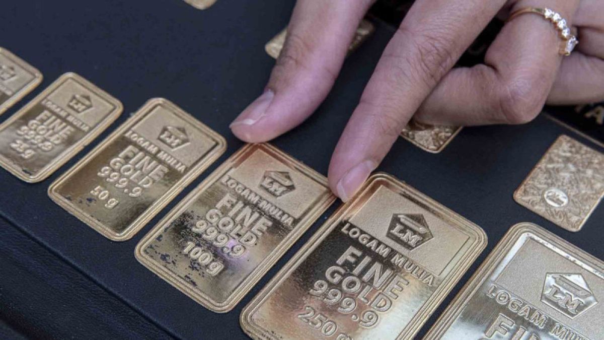 安塔姆黄金价格下跌6,000印尼盾,每克1,069,000印尼盾