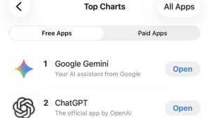 Gemini Geser ChatGPT Jadi Aplikasi iPhone Gratis Terpopuler