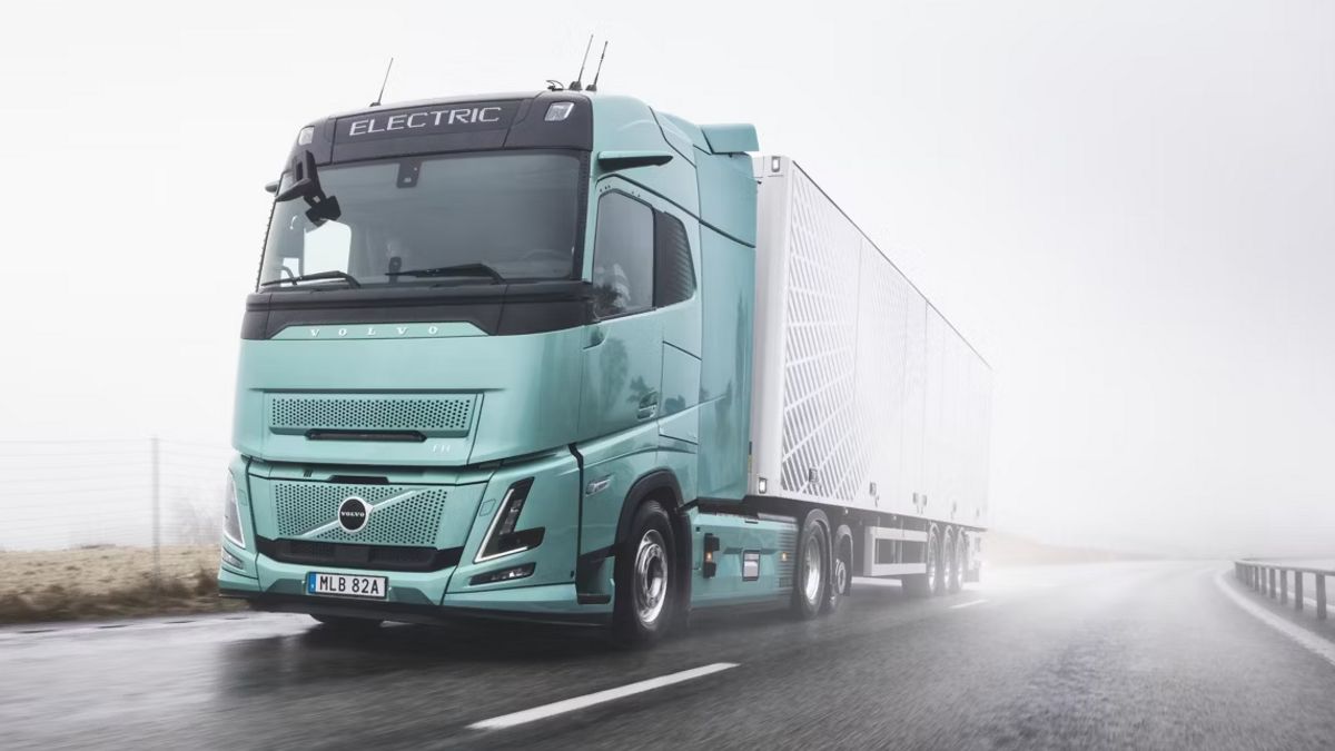 Volvo Trucks Launches Volvo FH Aero Electric With A Distance Of 600 Km And Super Fast Battery Charging