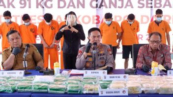 Riau Police Prevents Circulation Of 800 Kg Of Sabu Over The Last 11 Months