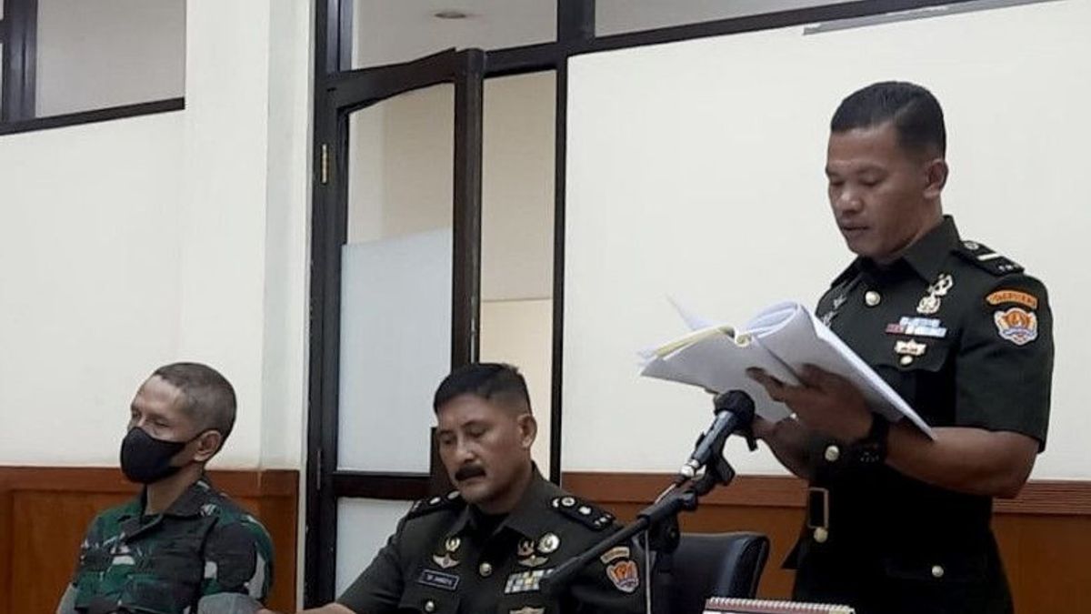 Colonel Priyanto Rejects Charge Of Premeditated Murder Of Handi-Salsabila