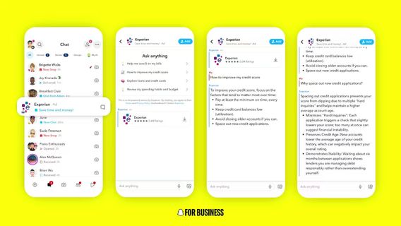 Snapchat يقدم إعلانات Chatbots المستندة إلى الذكاء الاصطناعي في ميزة الدردشة