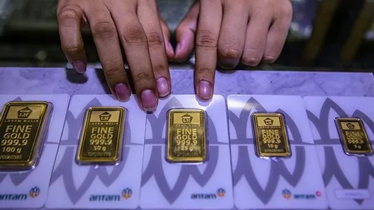 Antam Gold Price Drops to IDR 2.788 Million per Gram