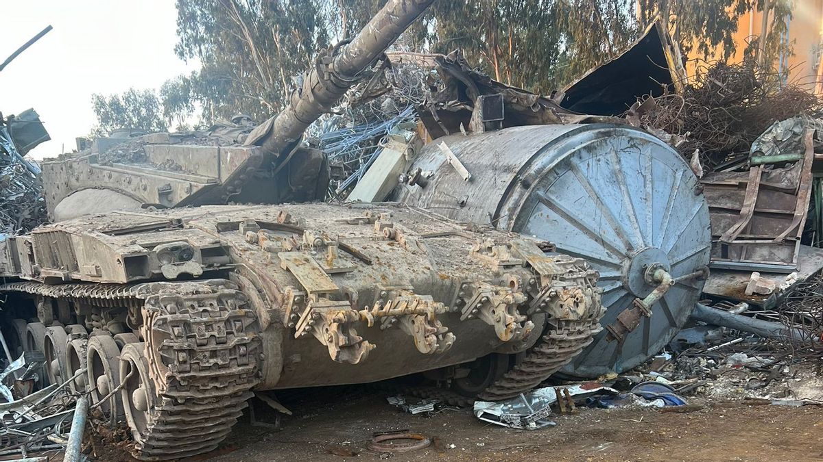 Tank Merkava Israel yang Dicuri Ditemukan di Tempat Pembuangan Sampah, Dua Orang Tersangka Ditangkap