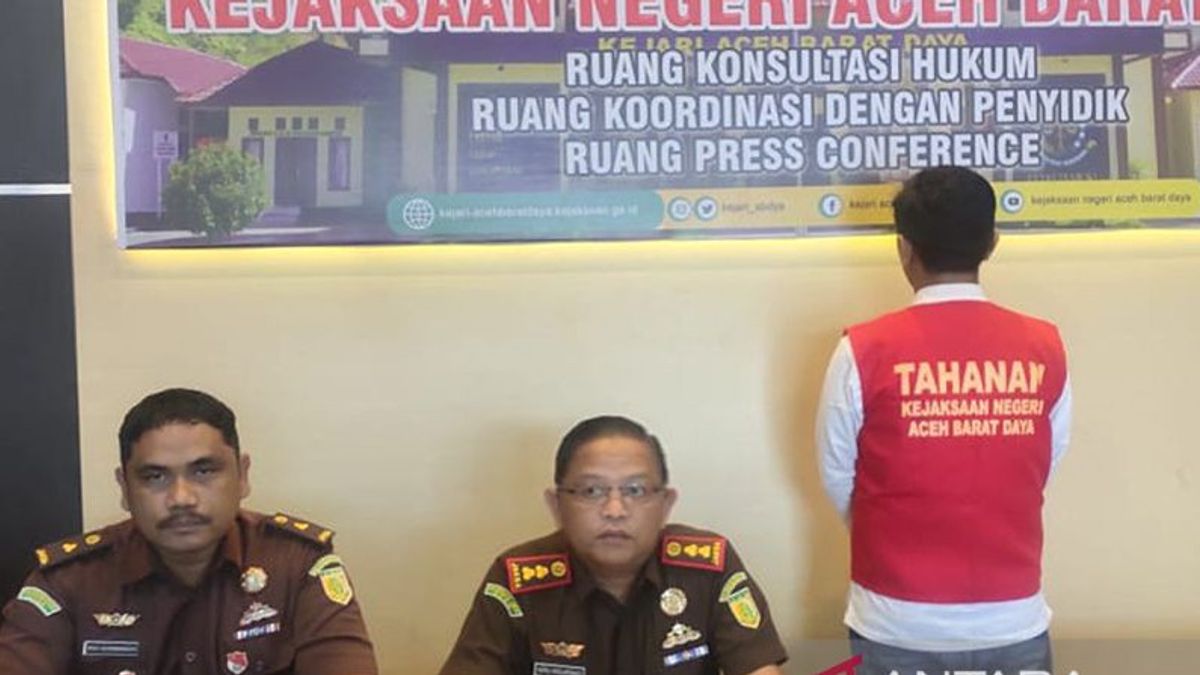 Korupsi di Program Tokopika, Kejari Aceh Barat Daya Tahan Ketua CCIA Inisial YP