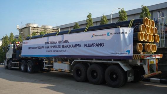 -Krakatau Steel pertaxi répond au besoin de tuyaux de carburant de Cikampek-Plumpang