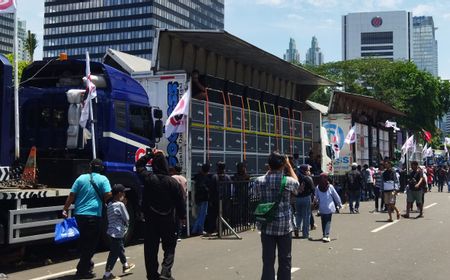 10 Truk Sound Horeg Siap Beraksi Jam 2 Siang Ini di Jalan Jenderal Sudirman