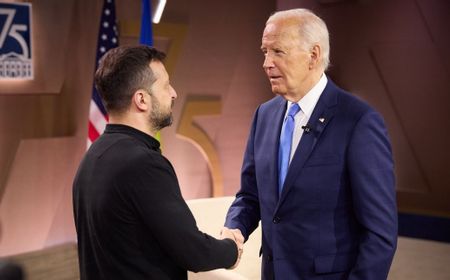 Biden Pastikan AS Pertahankan NATO Dukung Ukraina Lawan Rusia