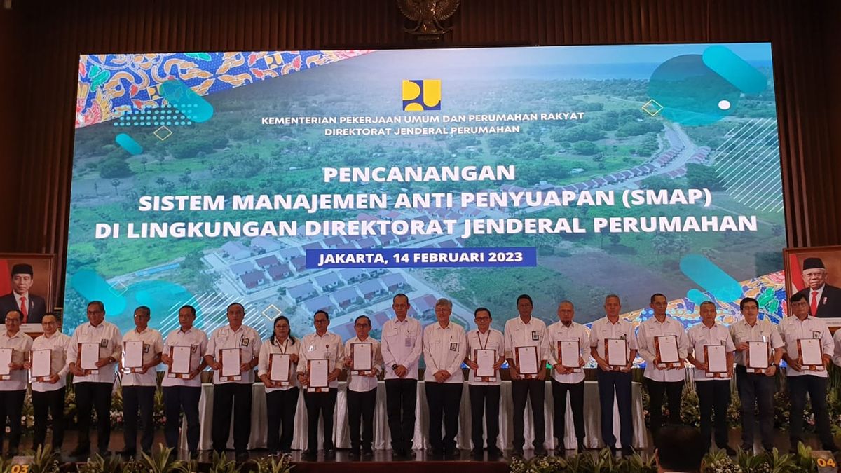 Ditjen Perumahan Kementerian PUPR Canangkan Sistem Manajemen Anti Penyuapan