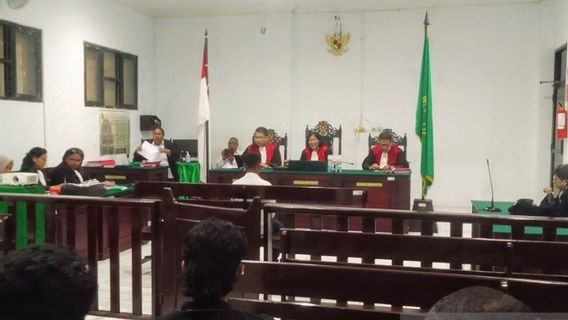 Ambon District Court Sentenced To Indra Waly Who Was Rudapaksa Girl Under The Age Of 7 Years In Prison