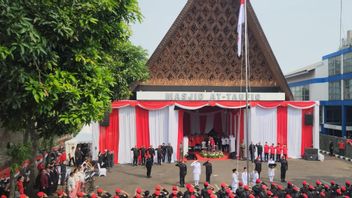 Megawati donne cinq significats de liberté lors de la cérémonie d'anniversaire de 79e année indonésienne