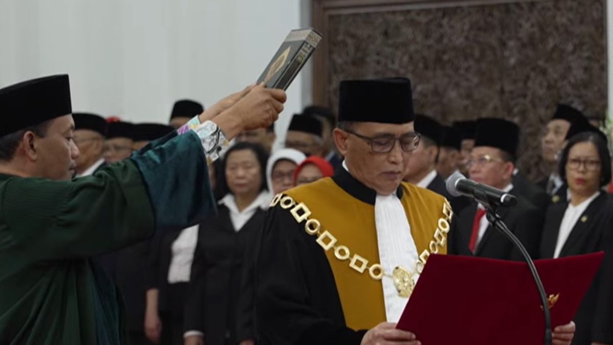 Appointed By Prabowo, Sunarto Officially As Chief Justice Of The Supreme Court