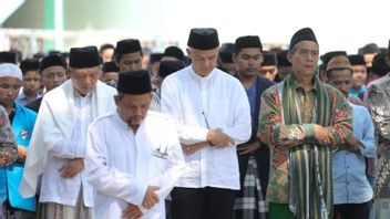 Asking For Rain In The Dry Season, Ganjar Istisqa Prayer With Ulama At Al Ittihad Islamic Boarding School Cianjur
