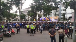 Demo Mahasiswa di Bandung Diduga Disusupi Kelompok Tertentu, Polisi Lakukan Penyisiran