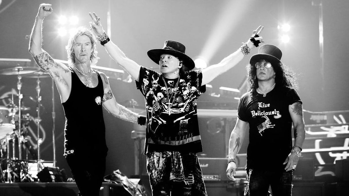 Guns N' Roses与管弦乐队重新发行十一月雨