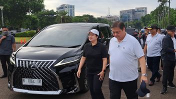 Meeting At Monas, Puan Maharani Jalan Pagi With Airlangga Hartarto