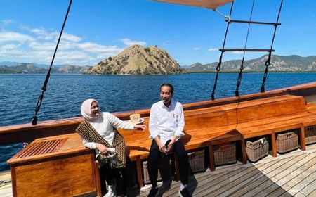 Diselingi Tawa Saat 2,5 Jam Tempuh Jalur Laut Menuju Pulau Rinca NTT, Jokowi Sempat 'Goda' Menkominfo Soal Tanah