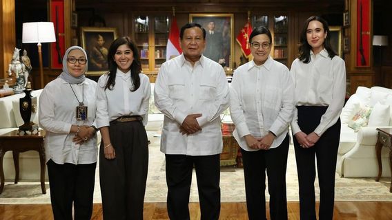 Sri Mulyani à Meutya Hafid, 5 femmes ministres du Cabinet Rouge et Blanc