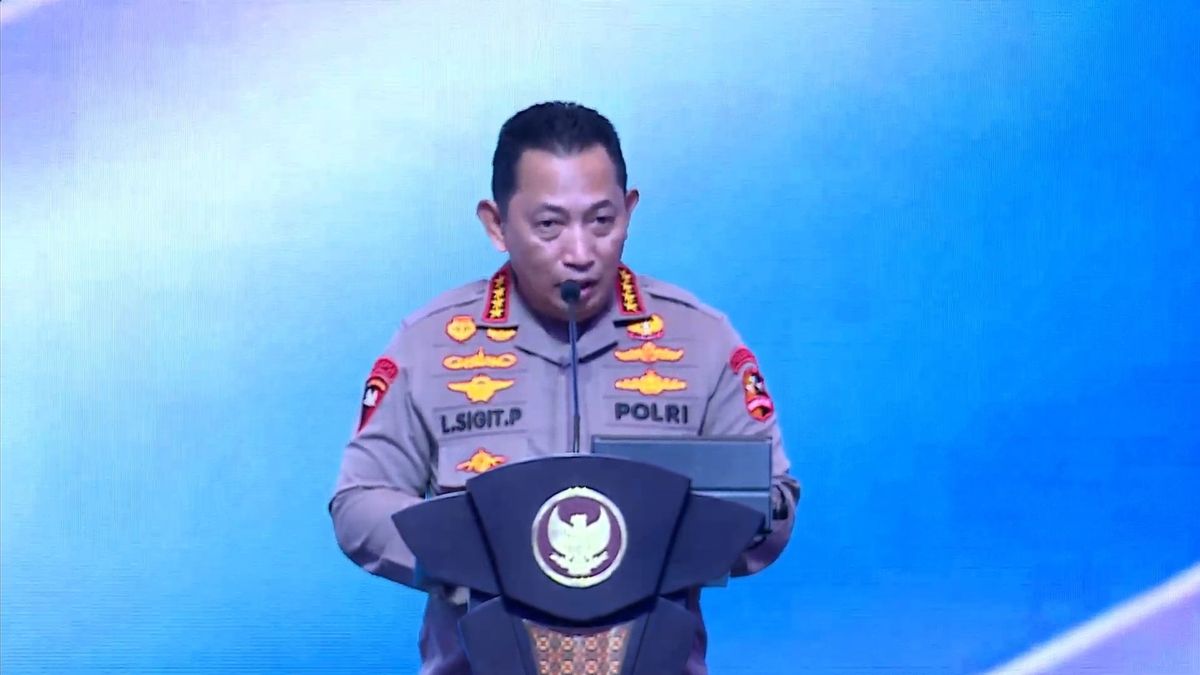 Make Sure The Licensing For Events Is Easy, The National Police Chief Follows Up On Jokowi's Directives: Manage Online, At Most 14 Days So