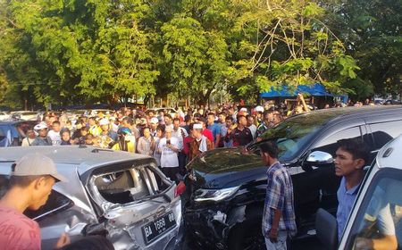 Polisi Penabrak 6 Mobil di Padang Diproses Hukum