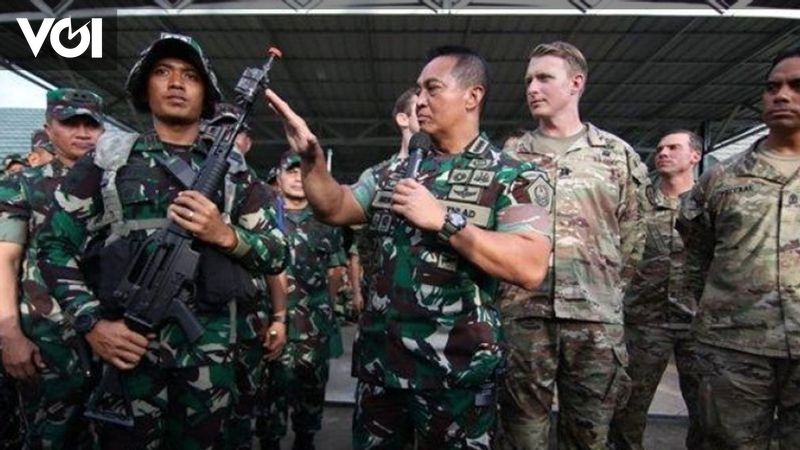 Kerja Sama Militer Libatkan Negara Panglima Tni Usul Latihan