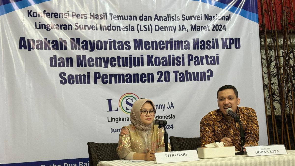 LSI Denny JA Lembaga Survei dengan Hasil Quick Count Paling Akurat pada Pilpres 2024