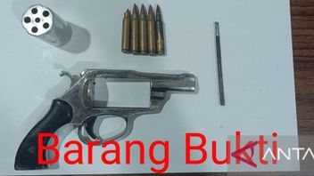 Caught In Operation, South Sumatra Police Secures Armed Thief