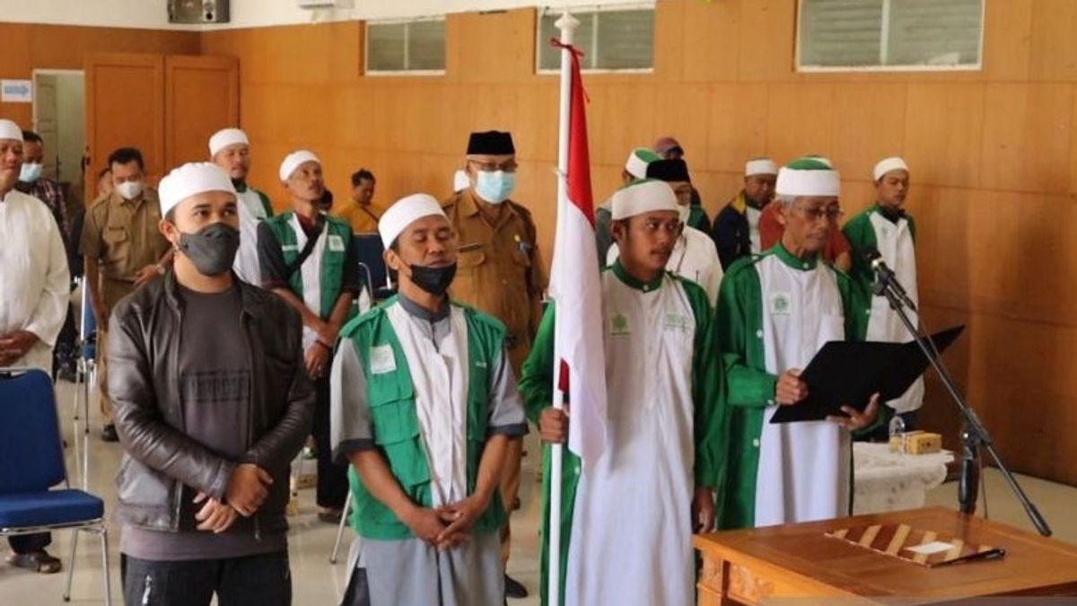 Anggota Khilafatul Muslimin Sukabumi Deklarasi Setia kepada Pancasila dan NKRI