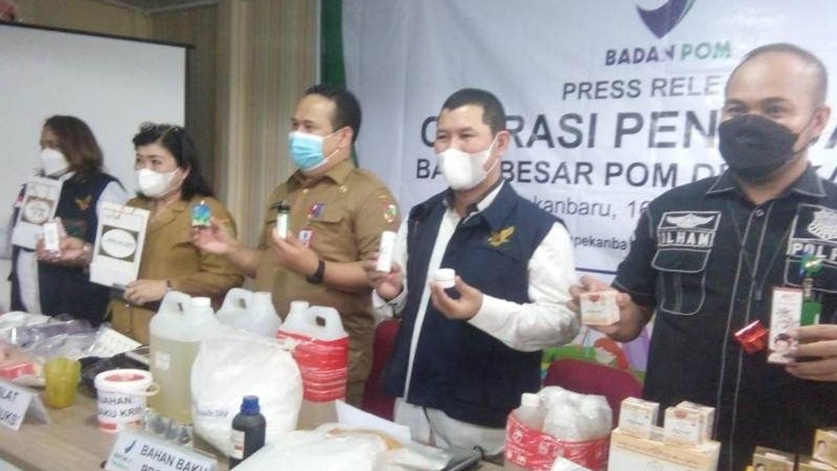 BPOM Pekanbaru Finds Illegal Cosmetics Worth IDR 1.5 Billion, Here's A List Of Products To Watch Out For