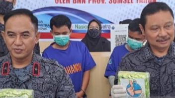 5 Kg Of Narcotics Package At The Pempek 'Cek Ida' Card, Hamdi Namedcarf Arrested By South Sumatra BNN Officers