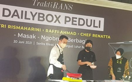 Bareng Raffi Ahmad dan Renatta Moeloek, Risma Motivasi Pemulung hingga Anak Jalanan Bekasi