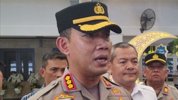 D-7 Lebaran, Central Jakarta Police Start Establishing Security Posts For Lebaran Homecoming At Pasar Senen Station